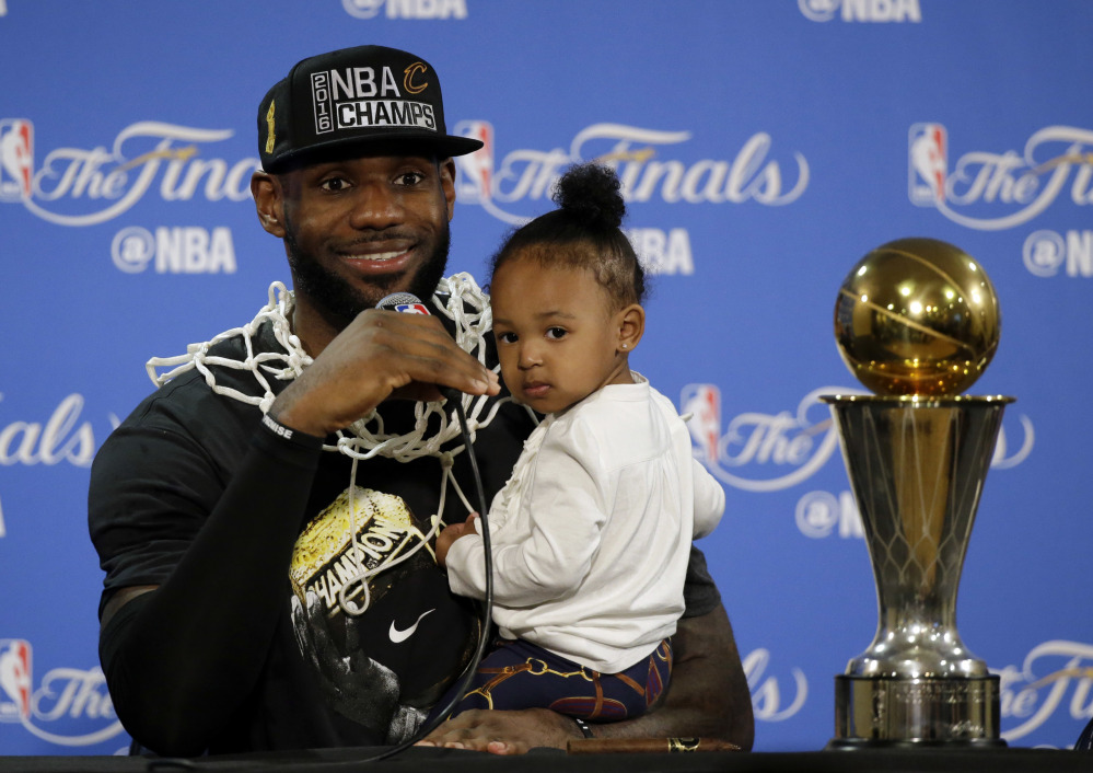 For LeBron James of the Cleveland Cavaliers, 2016 brought a magical run, including an NBA title in June, the first major sports championship for Cleveland since 1954.