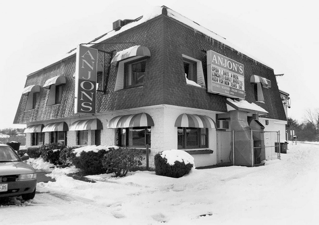Anjon's restaurant in Scarborough, shown in 1998, has been a family-owned fixture for 60 years.
