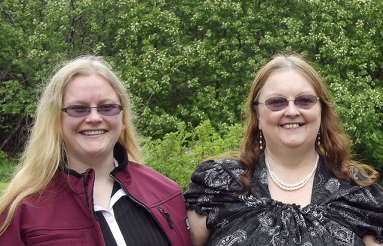 Michele Breault with her mother, Karyn Pinette, in 2011.