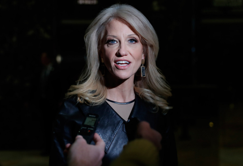 Kellyanne Conway, Donald Trump's campaign manager, had a heated exchange with Hillary Clinton campaign aides during an election forum at Harvard University on Thursday.