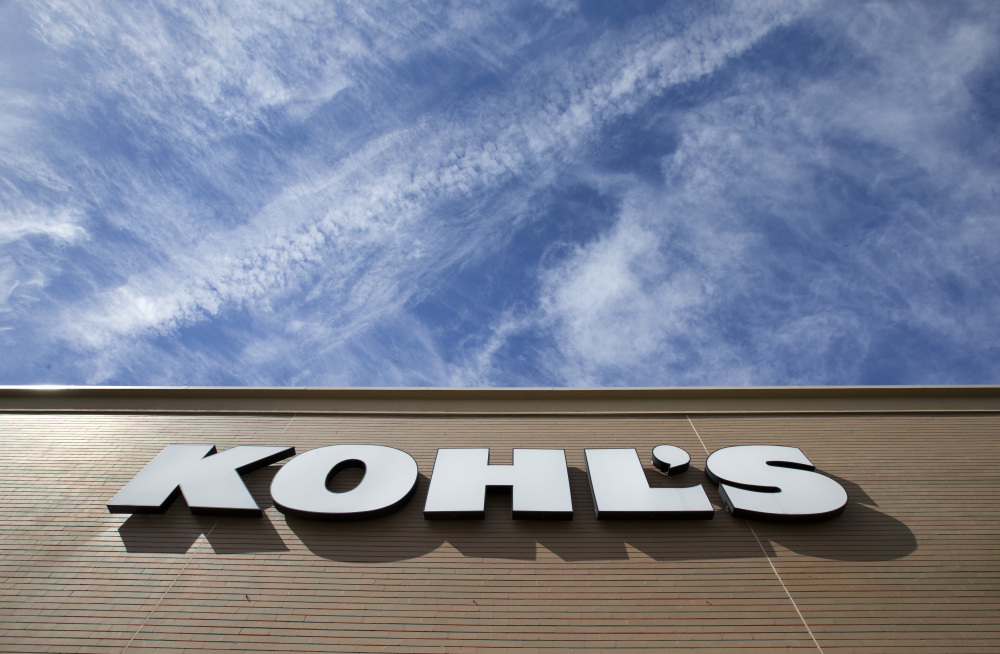 A Kohl's department store is shown in Doral, Fla. Department stores dominated the news Thursday as Macy's and Kohl's both plunged following weak holiday-season reports that led the chains to cut their profit forecasts. Macy's also said it will eliminate 10,000 jobs as it continues to close stores.