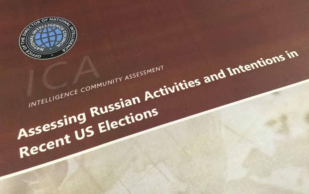 Russian President Vladimir Putin directed a campaign to influence the presidential election in favor of Donald Trump, according to a declassified report from U.S. intelligence agencies. Arguing for declassifying as much information as quickly as possible, Sen. Angus King of Maine said, "We need to have our people understand when they are being manipulated."
Associated Press/Jon Elswick