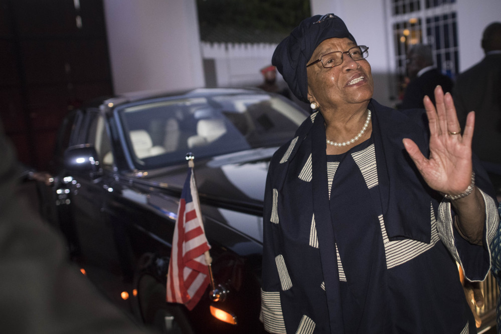 Liberia President Ellen Johnson Sirleaf, chair of the West African regional block, hopes democracy prevails in Gambia.