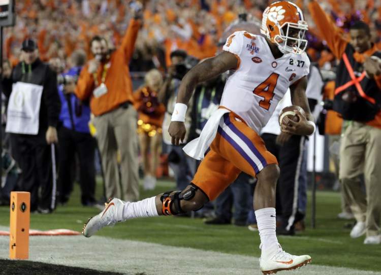 Deshaun Watson completed his college football career with the greatest of accomplishments Monday night, guiding Clemson to the national title. Thing is, he's just as good a person as he is an athlete.
