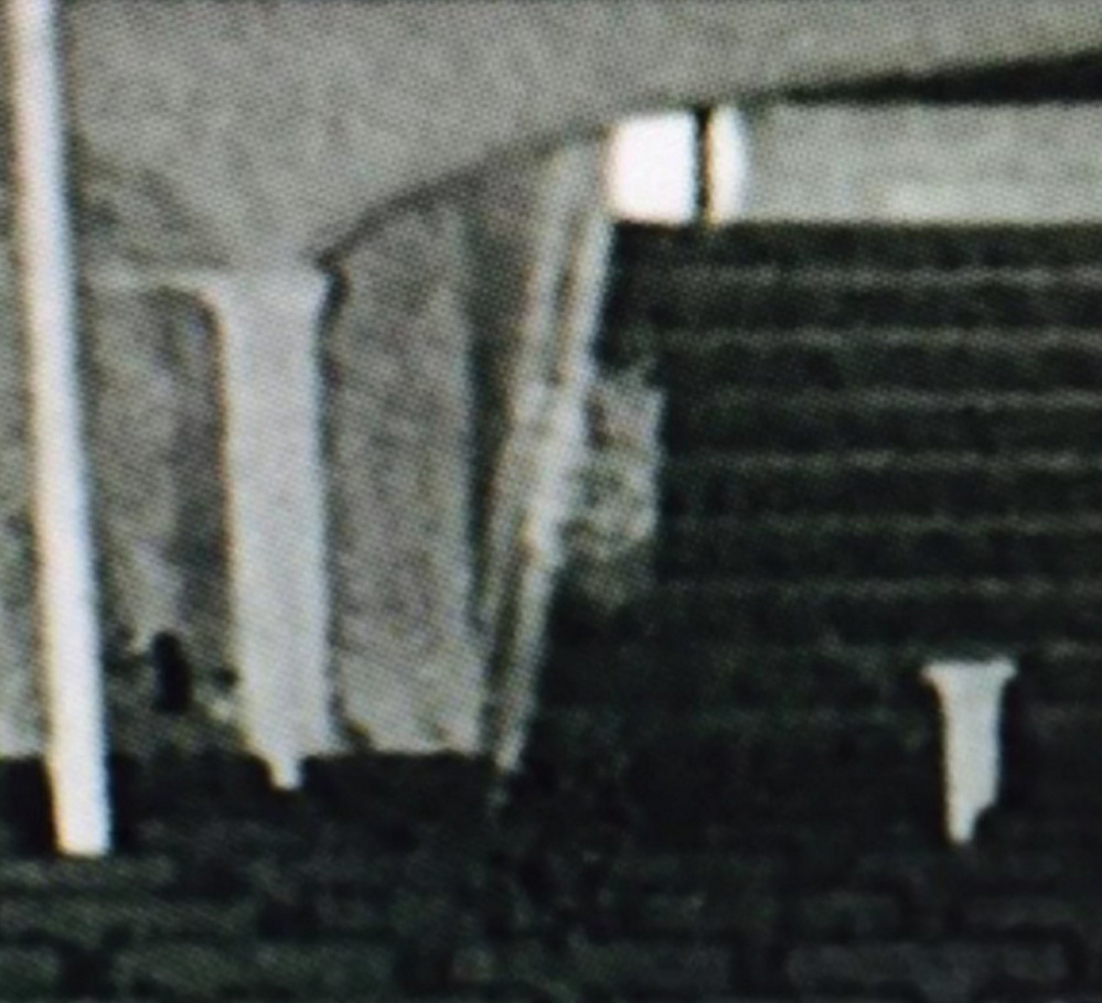 EVP Paranormal of Maine says it shot this infrared video footage at Biddeford City Theater in December, and it appears to show the ghost of a woman on the back stairs.