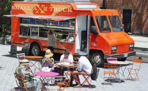 The owners of the Small Axe food truck knew from the start that they evenutally wanted to open a restaurant.