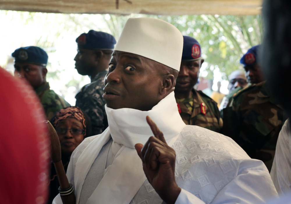 Gambia's former President Yahya Jammeh reportedly has agreed to step aside under the threat of a military offensive.