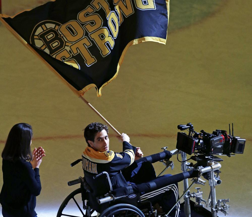 Actor Jake Gyllenhaal, portrays Boston Marathon bombing survivor Jeff Bauman in the movie, "Stronger." Any tax benefits that the film company received remain undisclosed.