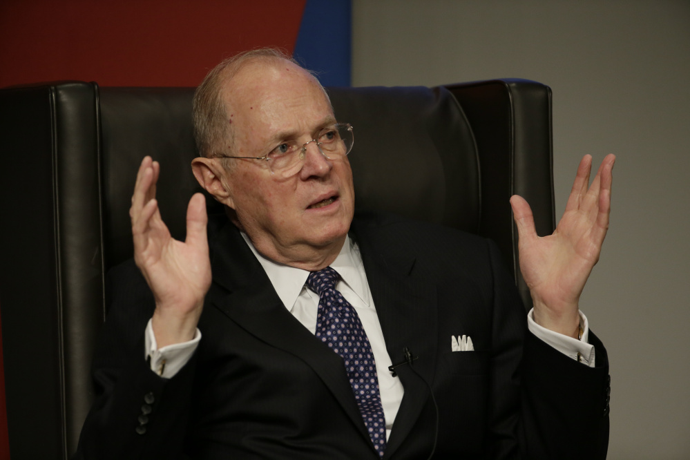 For the most part, Supreme Court Justice Anthony Kennedy remains true to his conservative leanings, but sometimes sides with his liberal colleagues.
Associated Press/Matt Slocum