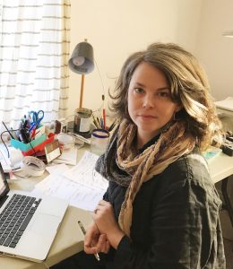 Abigail Gray Swartz, a freelance illustrator, says it has been her long-held dream to work for The New Yorker, "so I am pinching myself now that it has happened.”