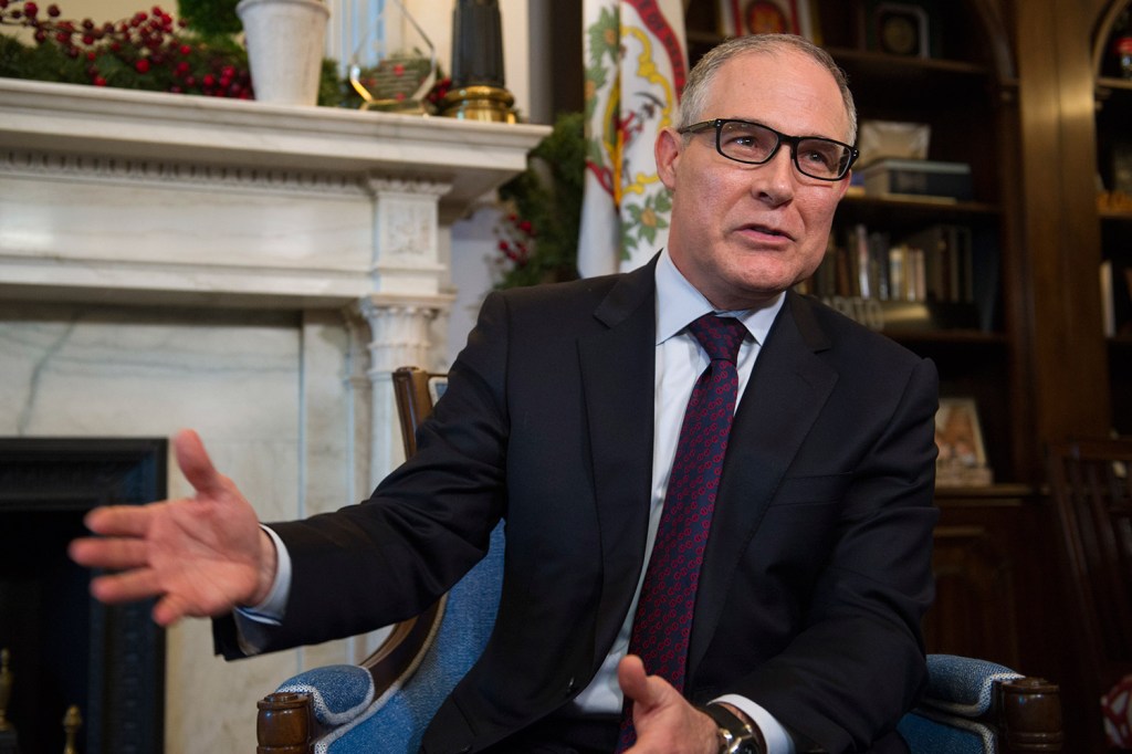 Scott Pruitt, the nominee for Environmental Protection Agency administrator, has been an effective steward of the natural resources of Oklahoma.
Associated Press/Cliff Owen