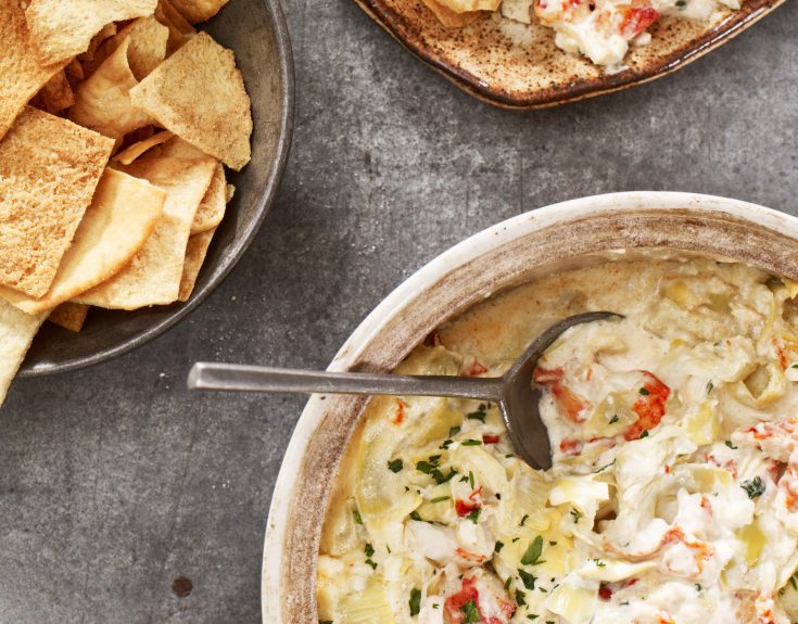 Artichoke and Maine Lobster Dip
