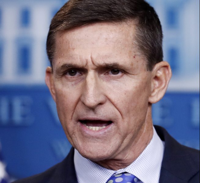 National Security Adviser Michael Flynn says the U.S. is taking a tougher approach toward Iran.