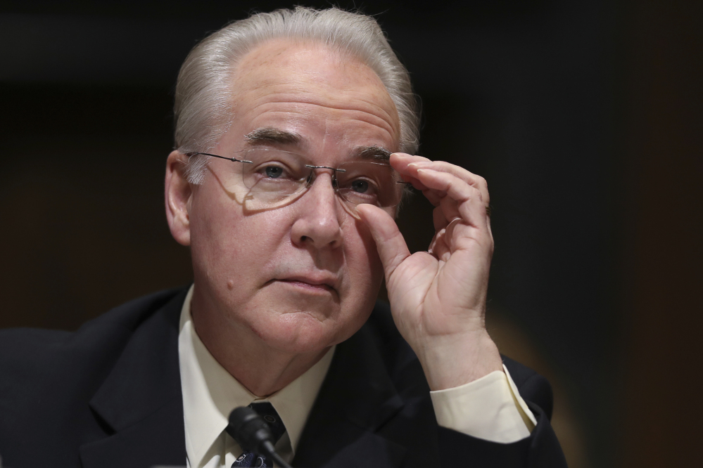 Health and human services secretary Tom Price, seen at his confirmation hearing on Jan. 24, was expected from the start to help lead the Republican drive to repeal and replace the Affordable Care Act.
