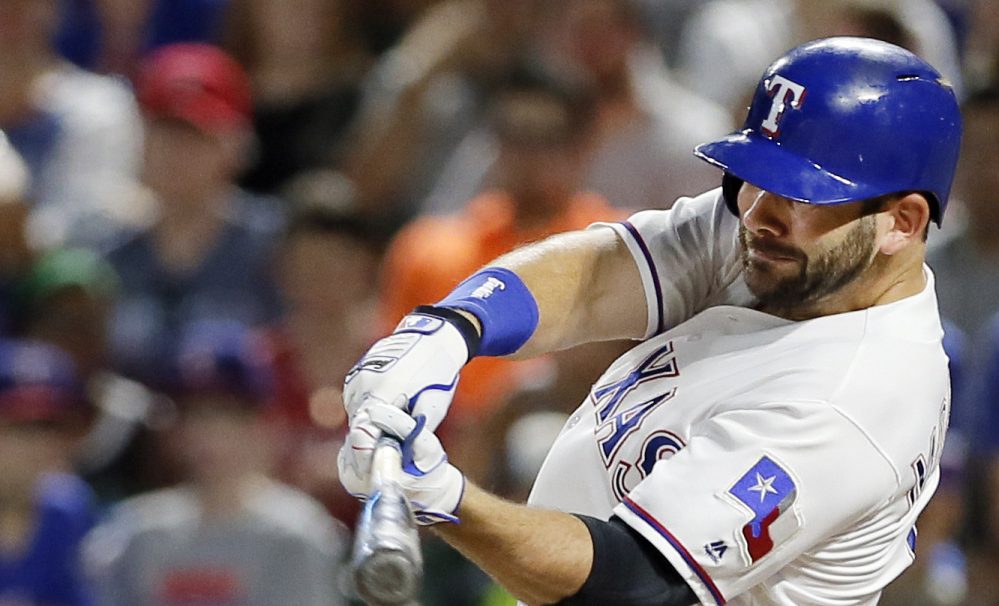 The Red Sox hope that veteran Mitch Moreland will provide defensive help at first base, as well as a bit of offense.