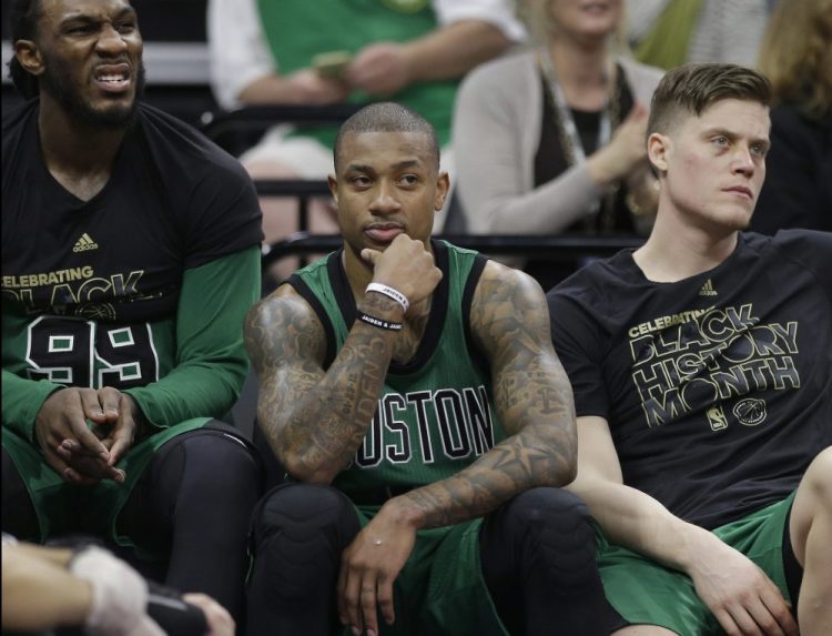 Isaiah Thomas, center, is having the type of success no one saw coming. The 5-foot-9 guard is averaging 29.9 points per game.
