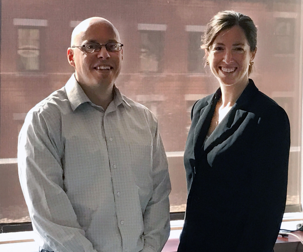 Economists Michael LeVert and Kate Reilly deLutio opened their own consultancy after sensing a void in Maine's market.