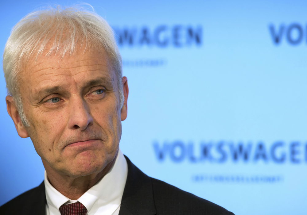 Despite the diesel emissions scandal, Volkswagen's "operating business gave its best-ever performance" last year, said VW's CEO Matthias Mueller on Friday.