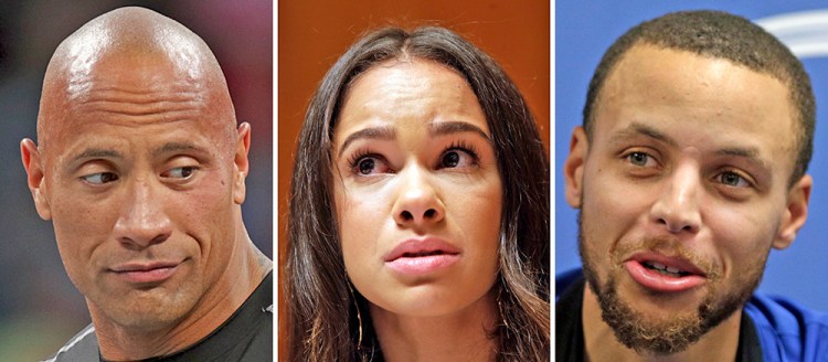 Actor Dwayne "The Rock" Johnson, dancer Misty Copeland and the NBA's Stephen Curry have all leveled criticism at Under Armour CEO Kevin Plank.