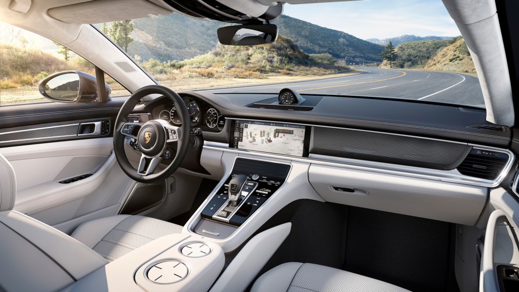 The 2017 Porsche Panamera Turbo has a roomy interior, the manufacturer says. 