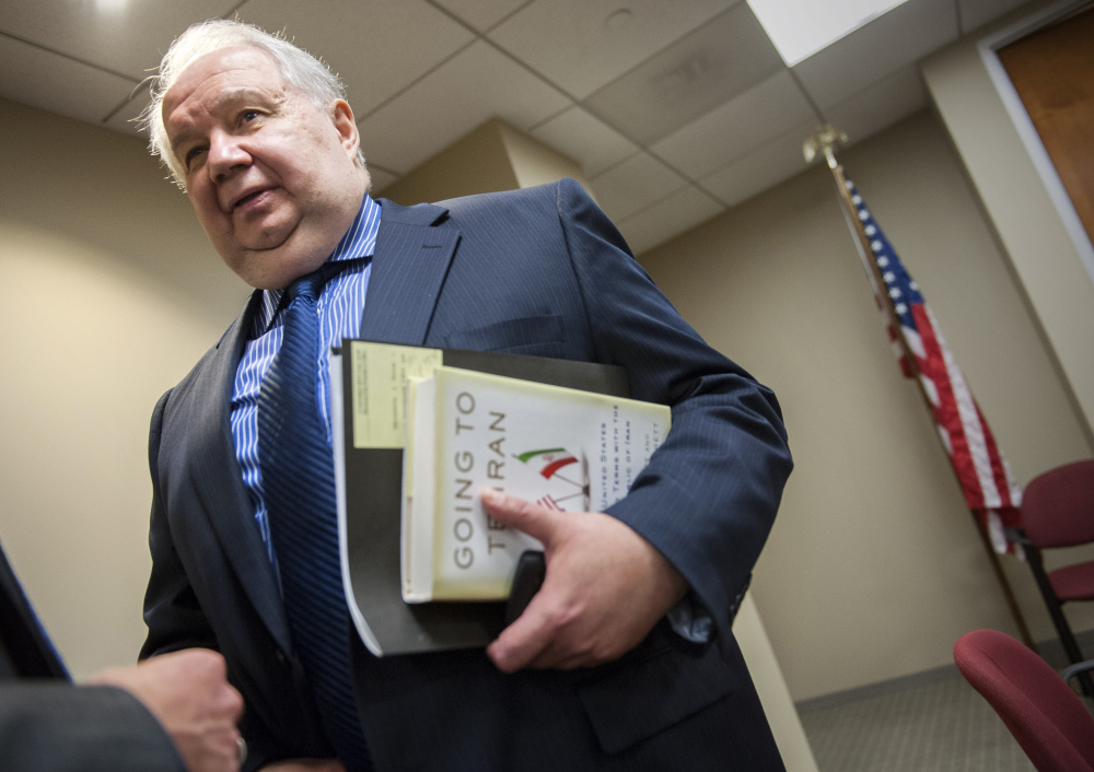 Russian Ambassador Sergey Kislyak, speaking to reporters in 2013, is a veteran diplomat who rarely makes news.