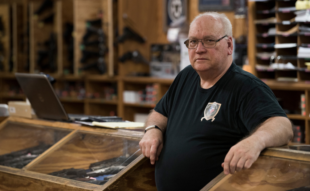Tom Mannewitz, owner of the TargetMaster gun store and shooting range in Garland, Texas, says he is glad that President Obama is out of office but says Obama was great for business. The store sold record numbers of AR-15s during his term.