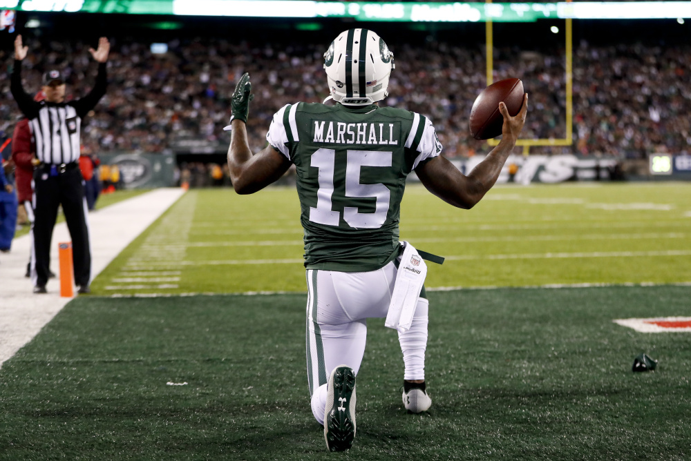 The New York Giants are hoping that Brandon Marshall, who played with the New York Jets last season, will provide a presence at outside receiver to go with Odell Beckham – two potentially strong targets for Eli Manning.