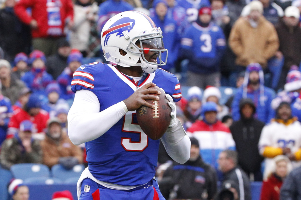 Tyrod Taylor had his five-year contract extension restructured and will remain as the starting quarterback for the Buffalo Bills for a third season.
