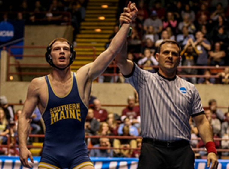 Daniel Del Gallo had his arm raised in victory a lot during his career at USM, including the final match of his career when he won a national title.