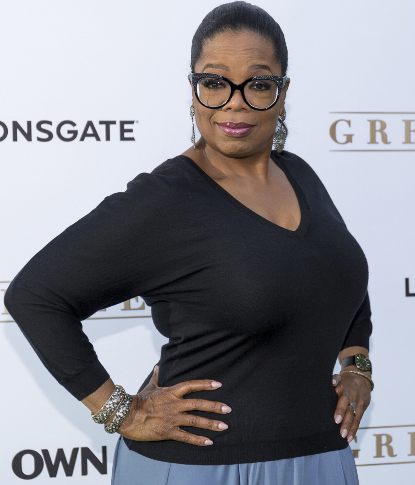 Oprah Winfrey arrives at the Season 1 premiere of "Greenleaf" in West Hollywood, Calif., last June.