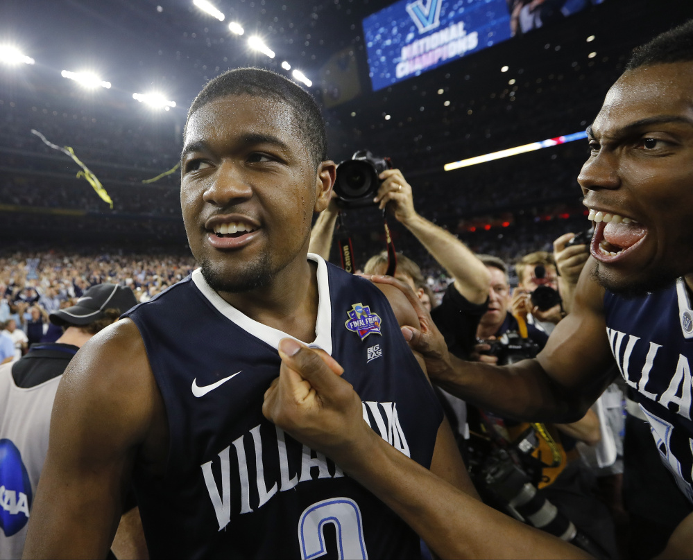 Kris Jenkins won the NCAA title for Villanova last year with a buzzer-beating 3-pointer. Jenkins and the Wildcats are back for another shot at the title this year.
