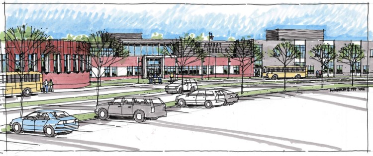 The new Mt. Ararat High School will be 140,000 square feet, built on land that now holds the school's baseball and football fields.