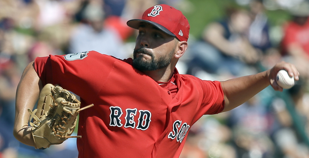 Robby Scott is doing everything right this spring to earn a spot in the Boston Red Sox bullpen. He allowed no runs in Boston last season, and hasn't given up any this spring. But he has minor league options left, so may start the season with Triple-A Pawtucket.