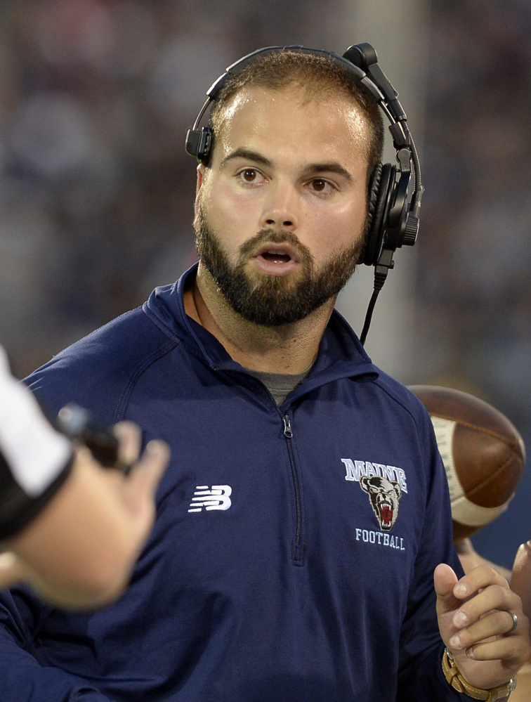 Maine Coach Joe Harasymiak knows it's not ideal to play schools with larger players and more scholarships, but he accepts that financially it's a fact of life for teams like the Black Bears.