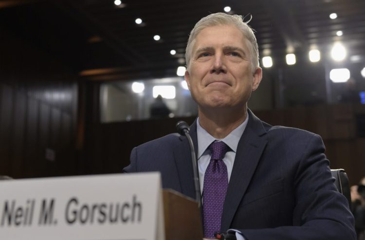 Supreme Court nominee Neil Gorsuch