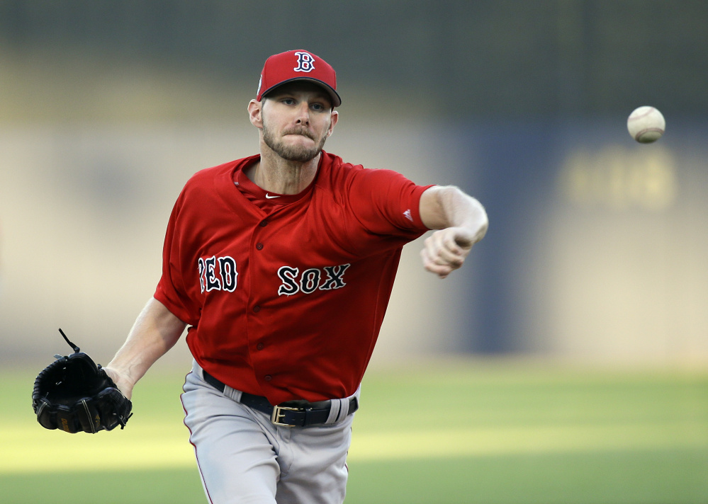 Chris Sale has had an ace-like spring training for the Boston Red Sox, including 20 strikeouts with one walk in 16 innings. He helped the Red Sox to a 4-2 victory against the New York Yankees on Tuesday.