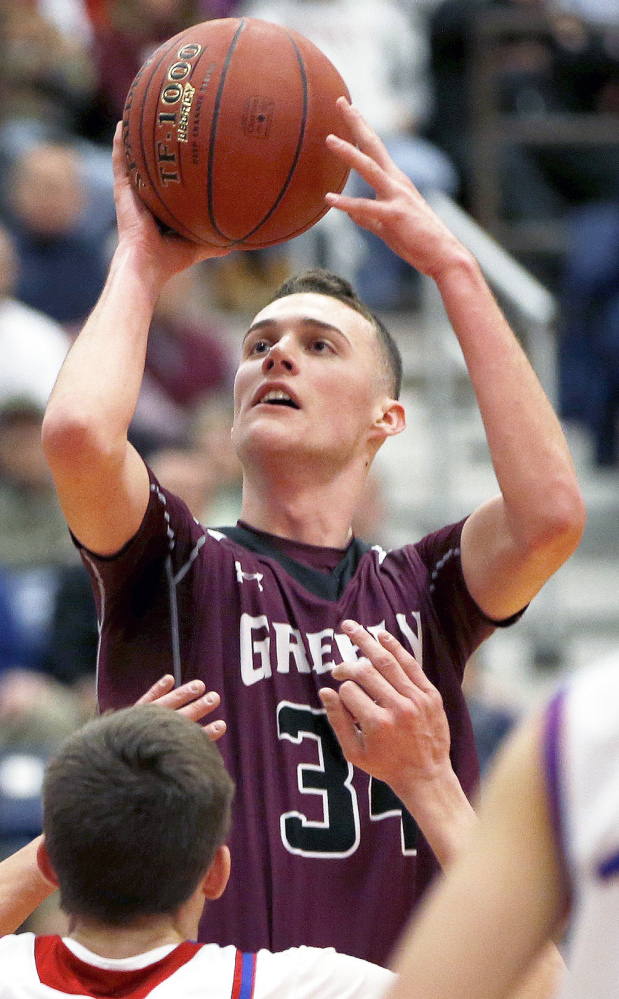 Greely's Matt McDevitt took a big step forward in his senior season, becoming a well-rounded player who was capable of dominating games, like he did in the Class A state final against Messalonskee.