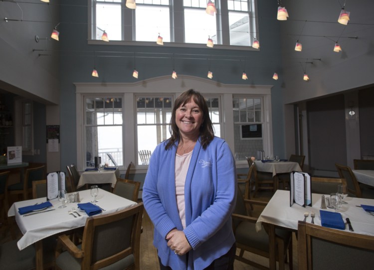 Sarah Diment, owner of the Beachmere Inn in Ogunquit, says a number of her guests are visiting Maine for the first time, a trend she attributes to the state's marketing effort.