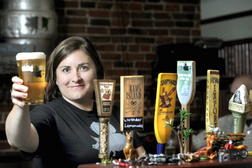 Allison Stevens of The Thirsty Pig says she sometimes has to refuse new brewers who want to place their beer at her Old Port bar.