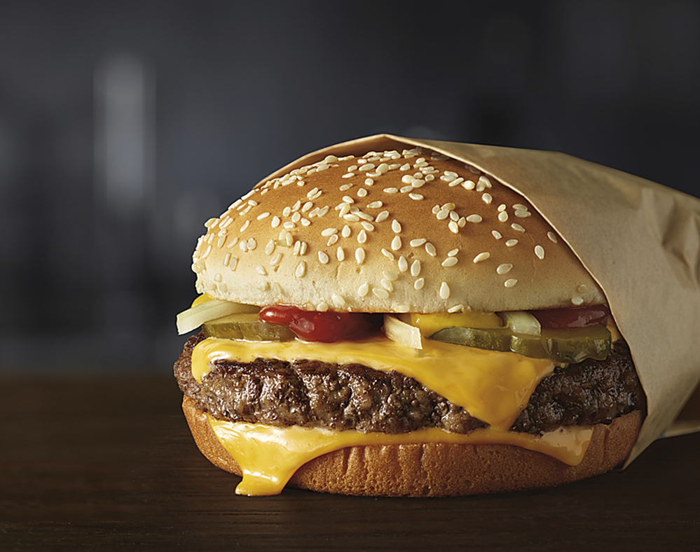 Starting sometime next year, the patties in Quarter Pounders, above, and in McDonald's Signature Line burgers will be never-frozen and cooked to order.