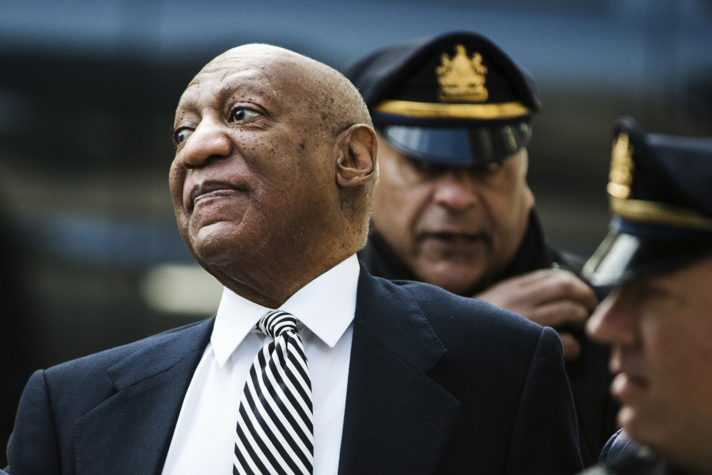 Bill Cosby attended a pretrial hearing in his sexual assault case at the Montgomery County Courthouse Monday in Norristown, Pa.