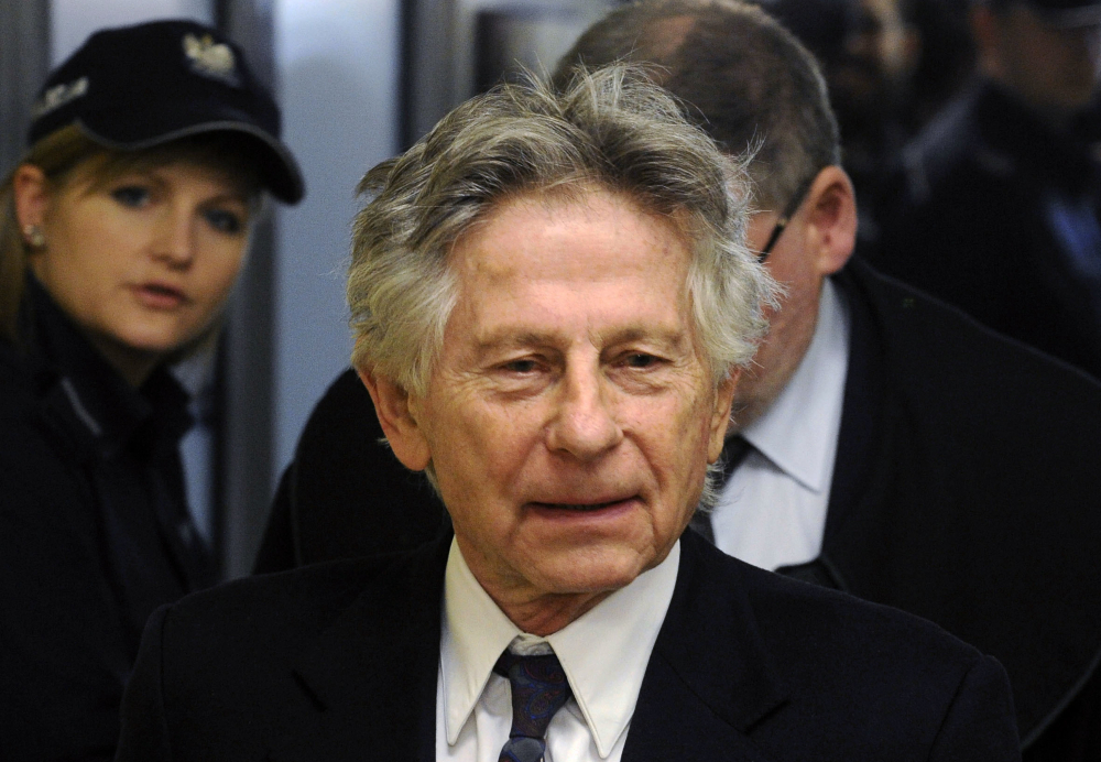 Filmmaker Roman Polanski is shown at a 2015 extradition hearing on his case involving sex with a 13-year-old girl.