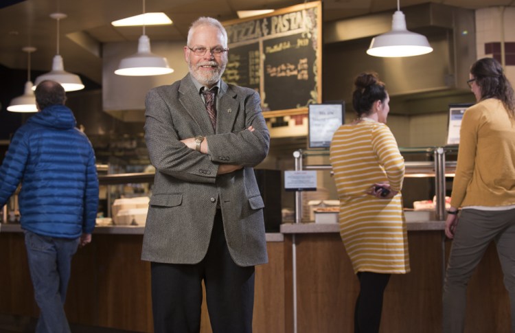 Glenn Taylor, director of Dining Services at the University of Maine in Orono, has reduced food waste and increased the local sourcing of food for the almost 11,000 students who attend the flagship campus in the University of Maine system.