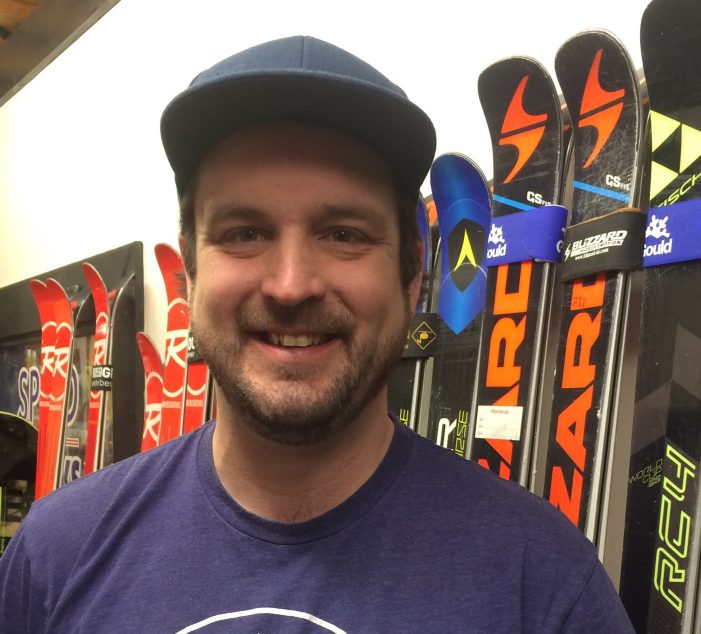 Will Tole is the ski tuner for Gould Academy, which means in the winter he works up to 70 to 80 hours a week tuning race skis. He says it's an art and a passion.