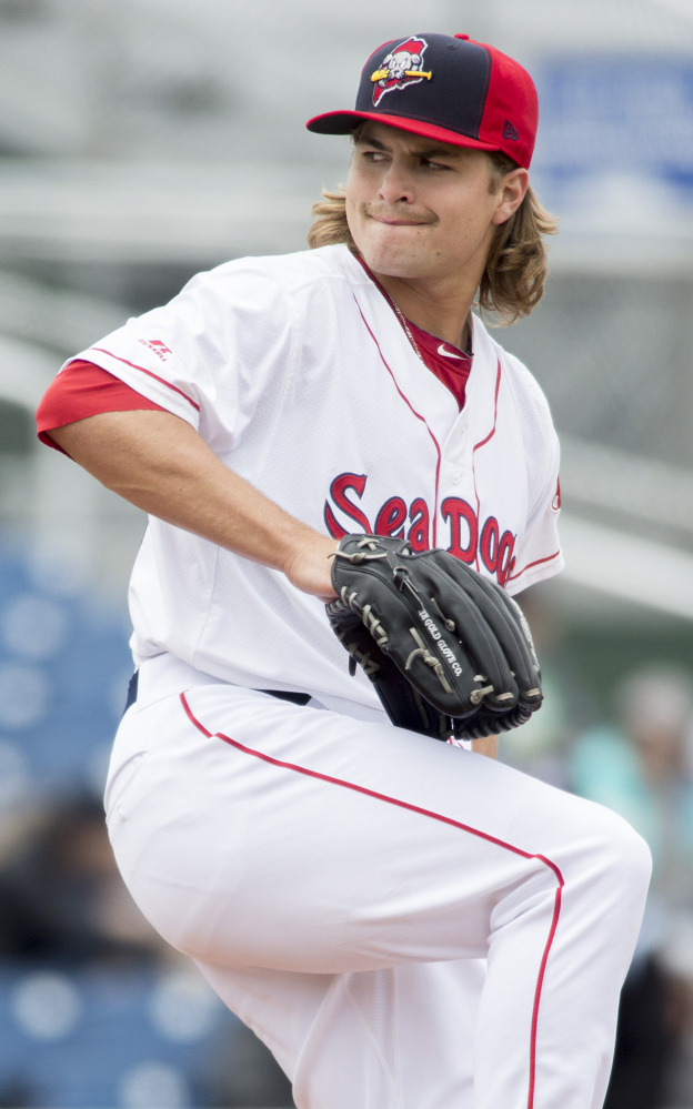Sea Dogs left-hander Jalen Beeks turned some heads during spring training and got his 2017 season off to a strong start Saturday.