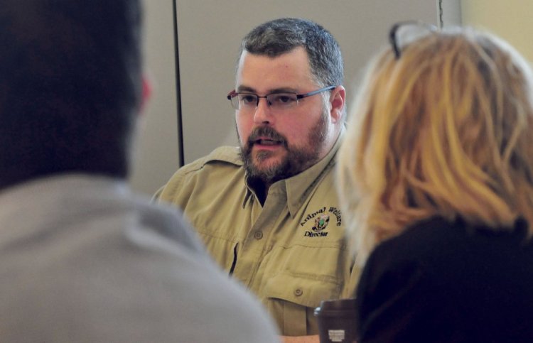 Liam Hughes, director of the state Animal Welfare Program, met with the Animal Welfare Advisory Council on Thursday in Augusta to talk about improving laws dealing with dangerous dogs.