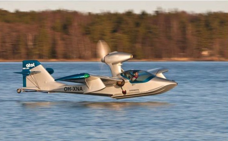 Atol USA's Brunswick Landing facility will make the Atol 650, a light sport aircraft constructed with a mix of carbon fiber, aluminum, Kevlar and wood composites. 