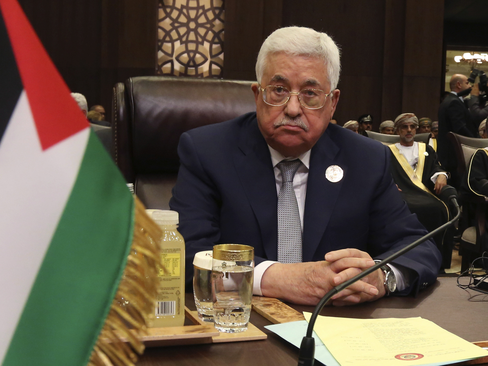 Palestinian President Mahmoud Abbas is said to be expressing a kind of optimism as he prepares with his first meeting with President Trump on Wednesday.