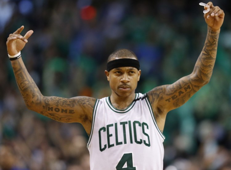 Isaiah Thomas of the Celtics has received encouragement and praise from throughout the sports world for his playoff performances.