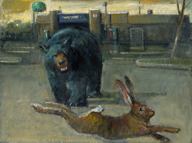 "Bear and Hare" by Nancy Morgan Barnes.